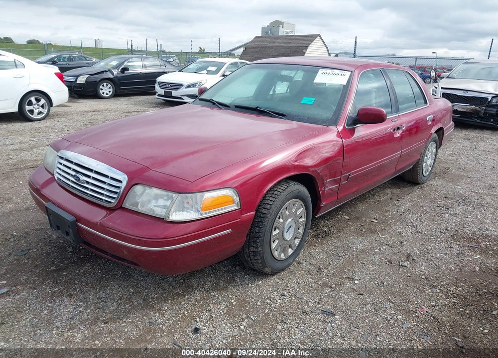 2003 FORD CROWN VICTORIA STANDARD VIN: 2FAFP73W93X124679