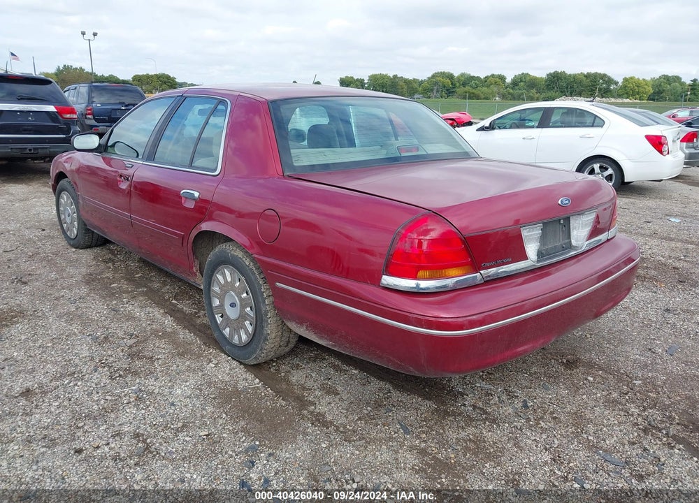 2003 FORD CROWN VICTORIA STANDARD VIN: 2FAFP73W93X124679