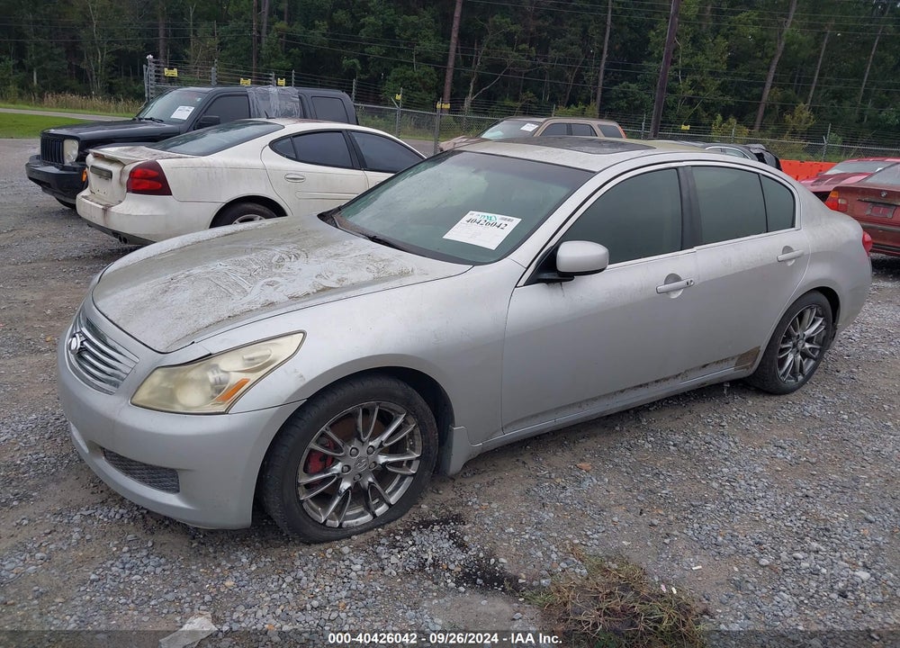 2007 INFINITI G35 JOURNEY VIN: JNKBV61E37M711653