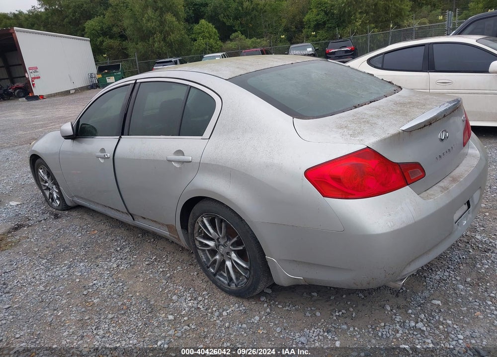 2007 INFINITI G35 JOURNEY VIN: JNKBV61E37M711653
