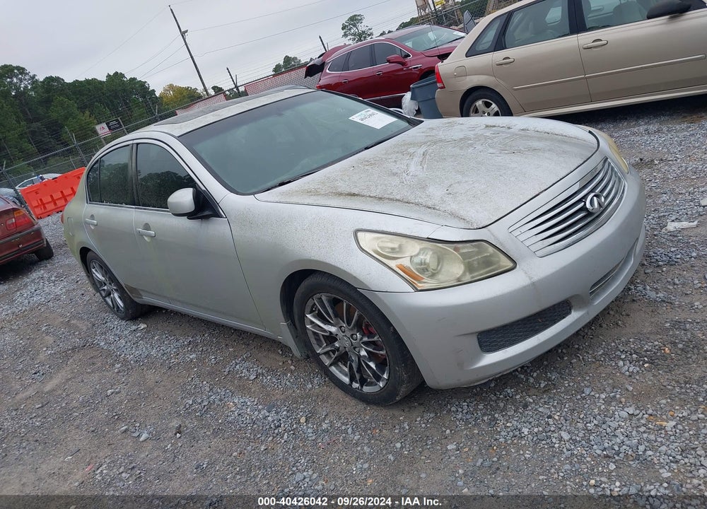 2007 INFINITI G35 JOURNEY VIN: JNKBV61E37M711653