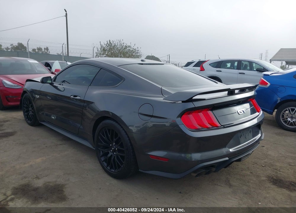 2019 FORD MUSTANG GT VIN: 1FA6P8CF5K5134874