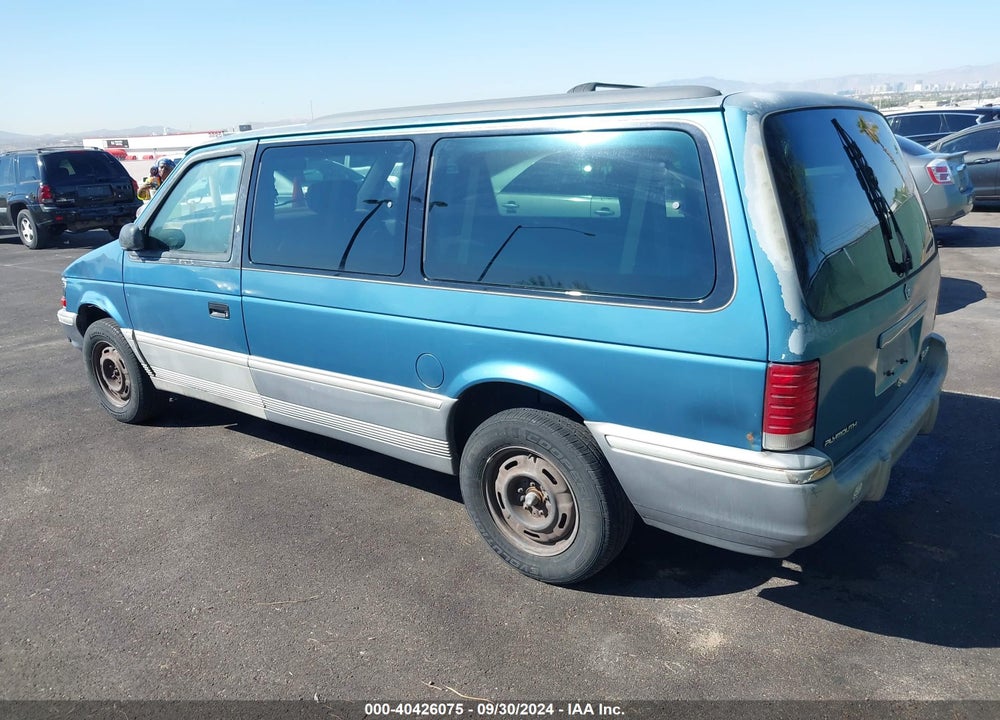 1992 PLYMOUTH GRAND VOYAGER LE VIN: 1P4GH54R8NX175863