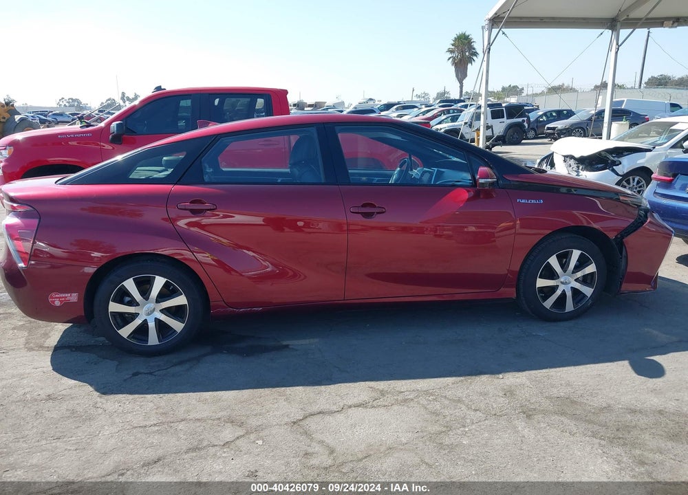 2018 TOYOTA MIRAI VIN: JTDBVRBD5JA004412