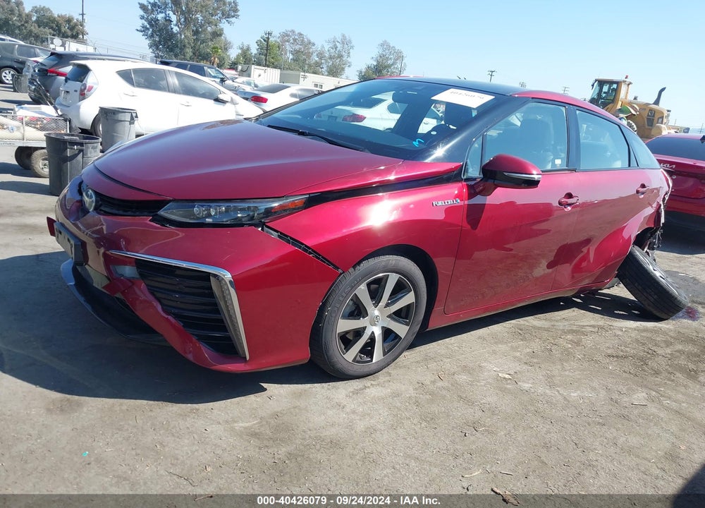 2018 TOYOTA MIRAI VIN: JTDBVRBD5JA004412