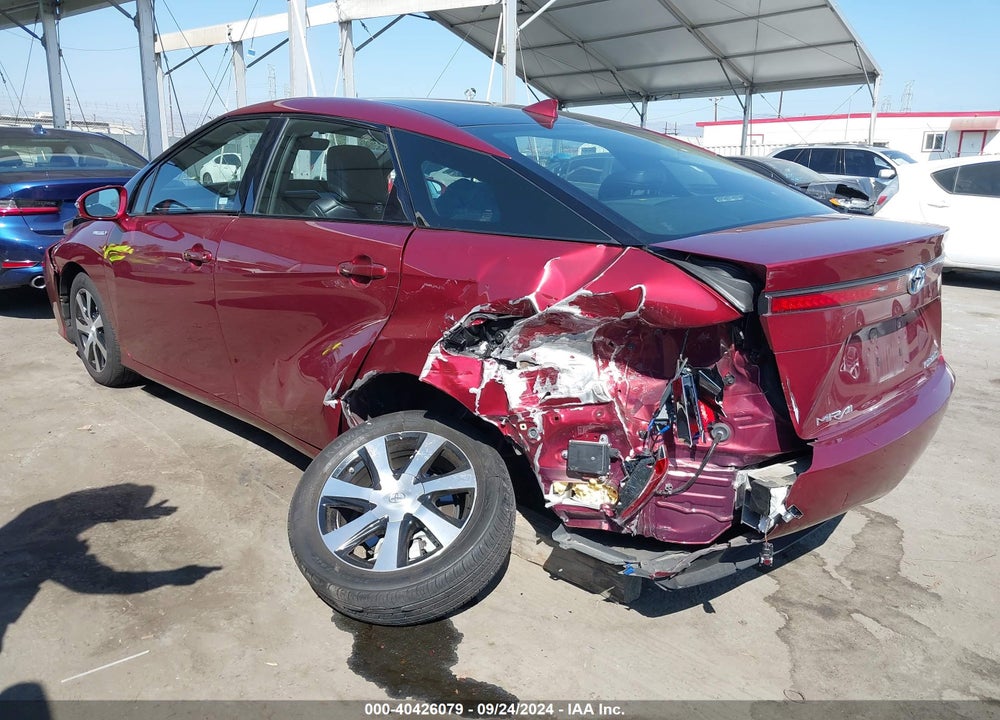 2018 TOYOTA MIRAI VIN: JTDBVRBD5JA004412