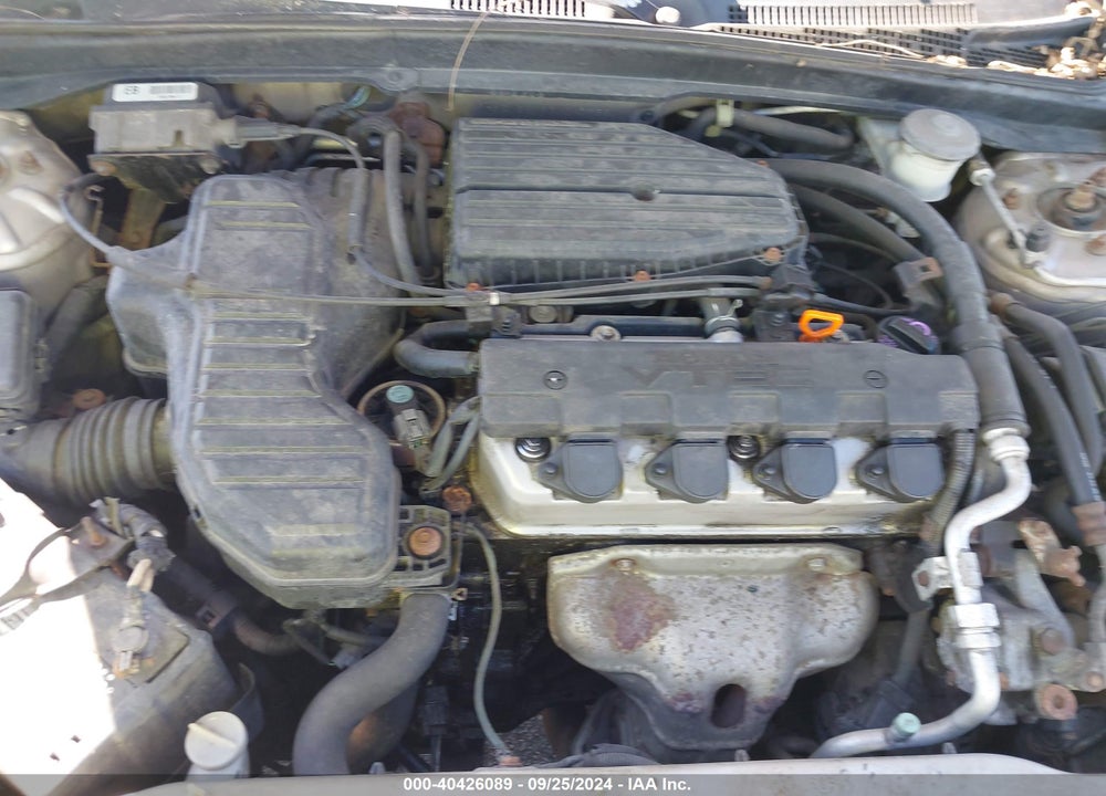 2002 HONDA CIVIC EX VIN: 1HGEM22922L017953