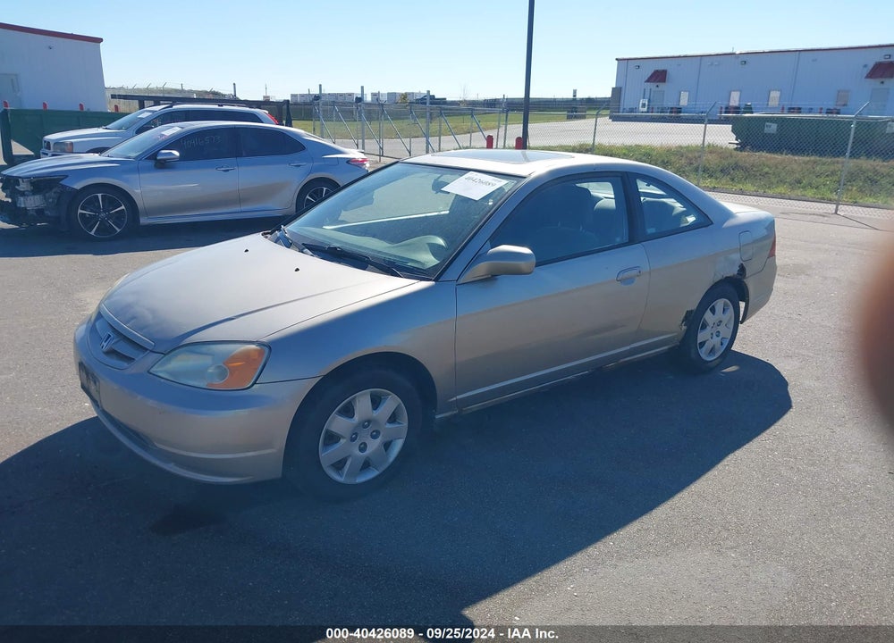 2002 HONDA CIVIC EX VIN: 1HGEM22922L017953