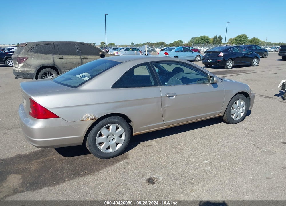 2002 HONDA CIVIC EX VIN: 1HGEM22922L017953