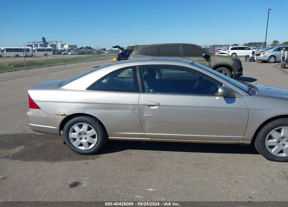 2002 HONDA CIVIC EX VIN: 1HGEM22922L017953