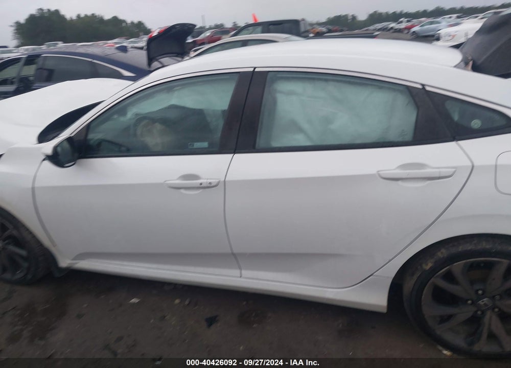 2020 HONDA CIVIC SPORT VIN: 2HGFC2F82LH552580