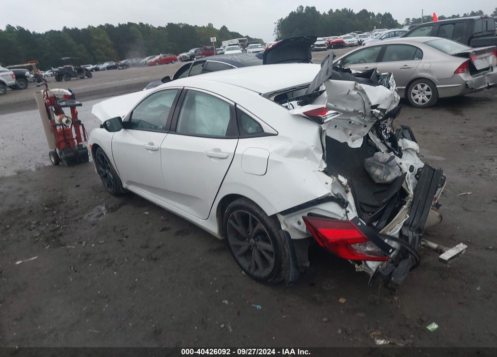 2020 HONDA CIVIC SPORT VIN: 2HGFC2F82LH552580