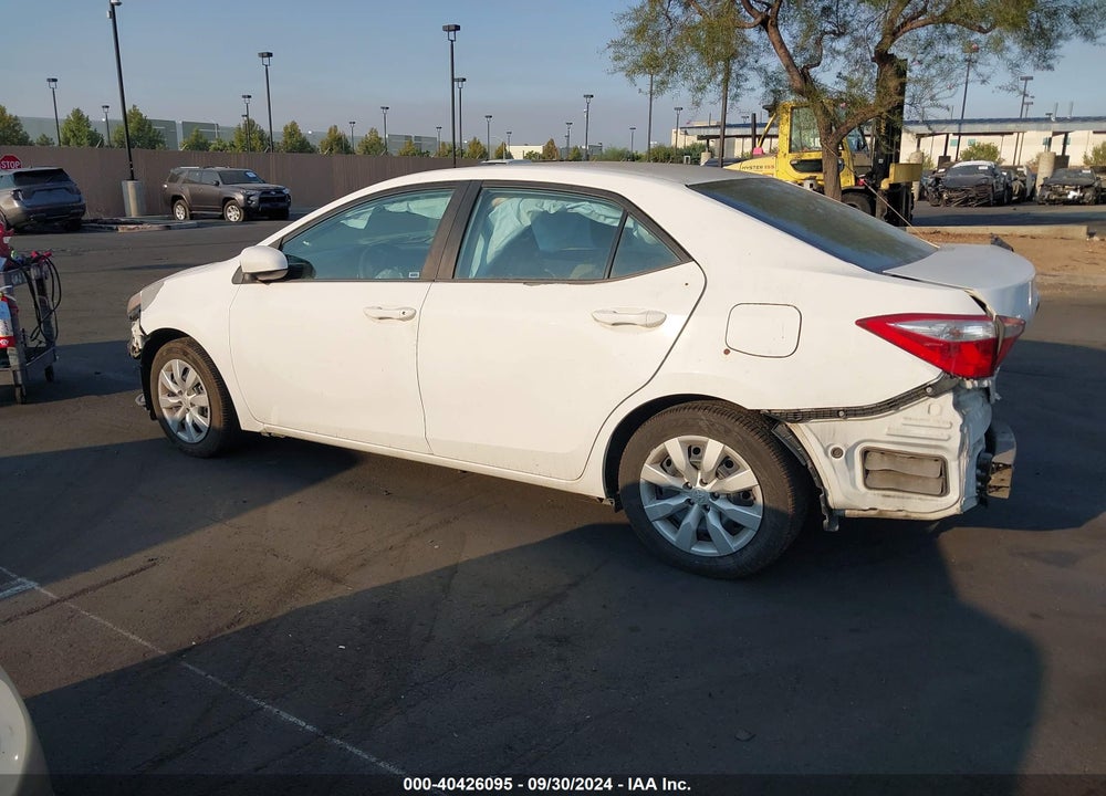 2016 TOYOTA COROLLA LE VIN: 5YFBURHE7GP452366