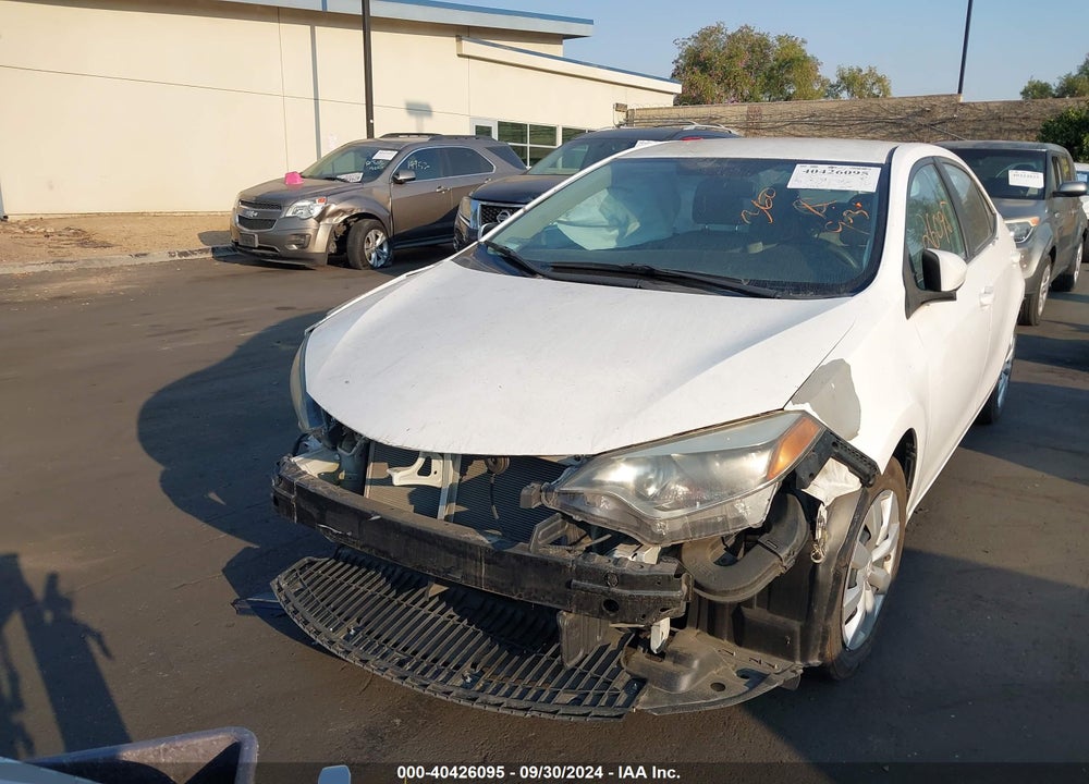 2016 TOYOTA COROLLA LE VIN: 5YFBURHE7GP452366
