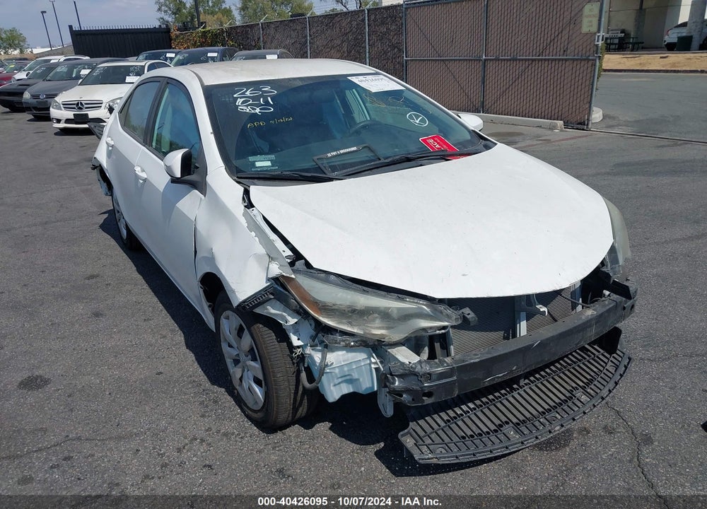 2016 TOYOTA COROLLA LE VIN: 5YFBURHE7GP452366
