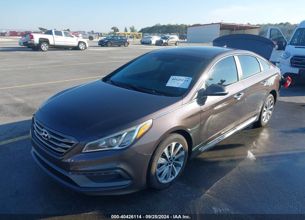 2016 HYUNDAI SONATA SPORT VIN: 5NPE34AF8GH426944