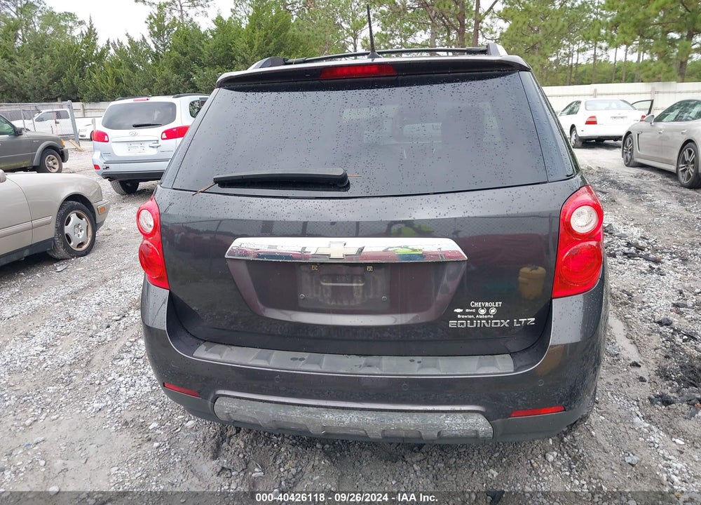 2013 CHEVROLET EQUINOX LTZ VIN: 2GNALFEK0D6395827