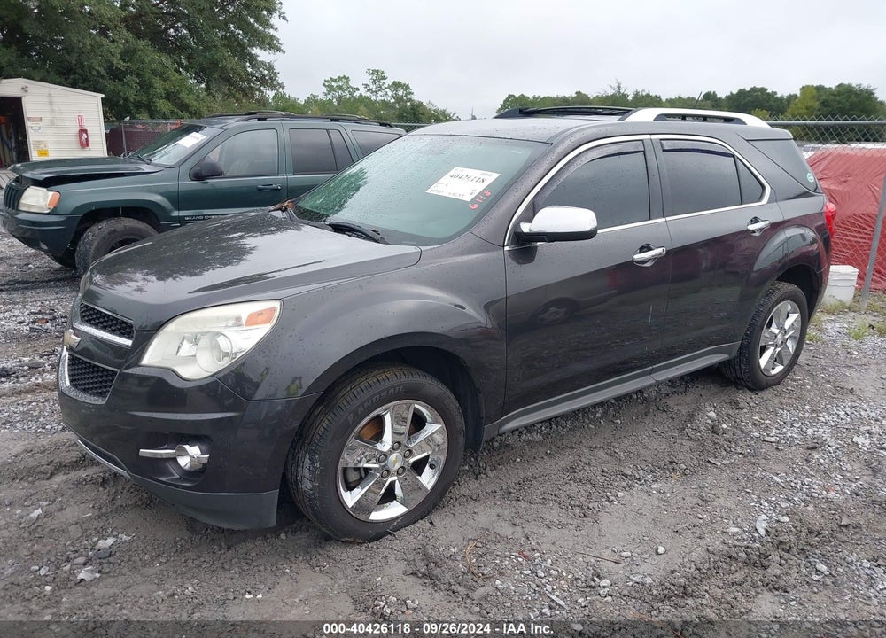 2013 CHEVROLET EQUINOX LTZ VIN: 2GNALFEK0D6395827