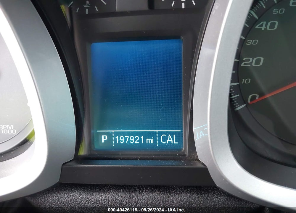 2013 CHEVROLET EQUINOX LTZ VIN: 2GNALFEK0D6395827