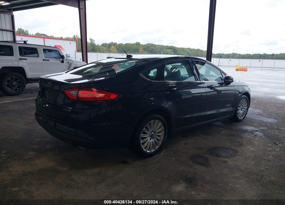 2013 FORD FUSION HYBRID SE VIN: 3FA6P0LU1DR191301