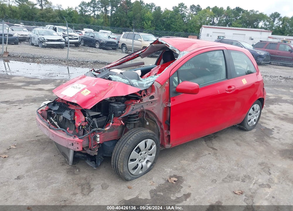 2008 TOYOTA YARIS VIN: JTDJT923085190498