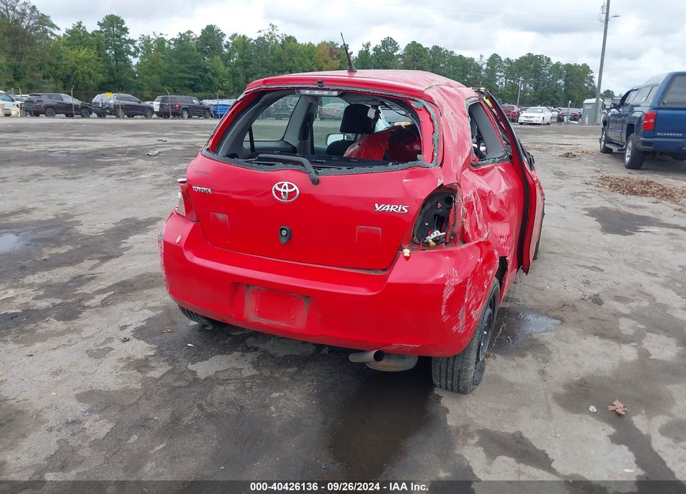 2008 TOYOTA YARIS VIN: JTDJT923085190498
