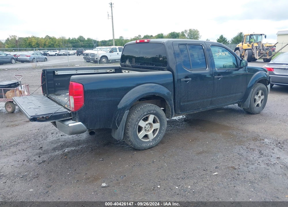 2005 NISSAN FRONTIER SE VIN: 1N6AD07W85C445866