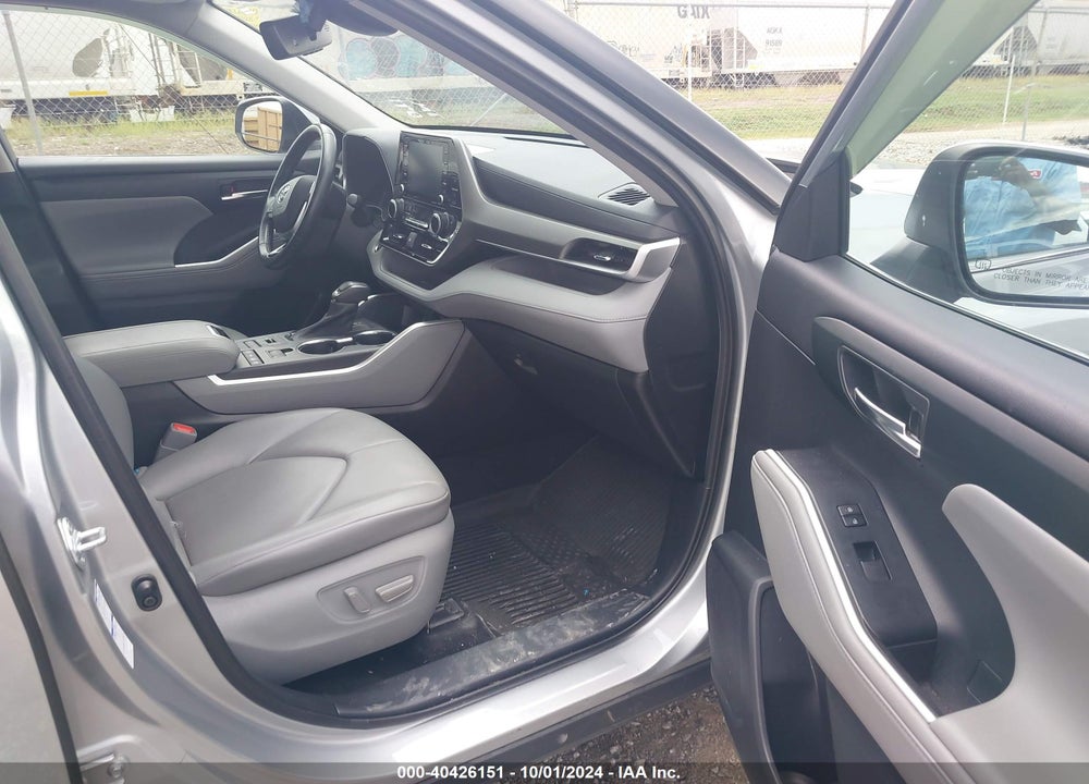 2021 TOYOTA HIGHLANDER XLE VIN: 5TDHZRBH2MS071865
