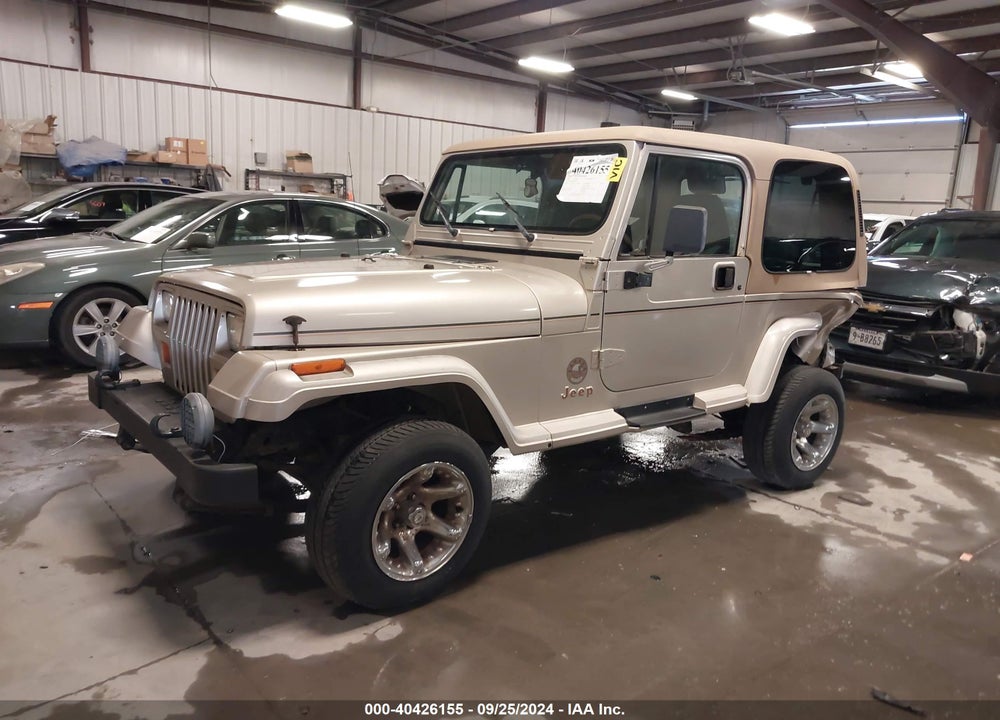 1995 JEEP WRANGLER / YJ SAHARA VIN: 1J4FY49S8SP292435