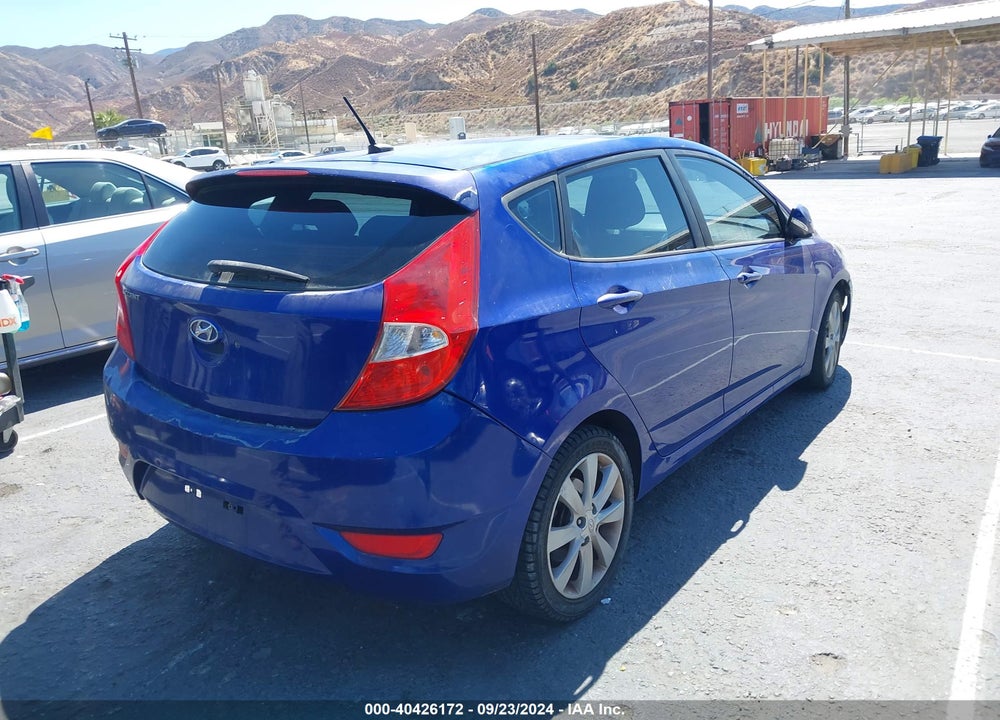 2013 HYUNDAI ACCENT SE VIN: KMHCU5AE6DU096932