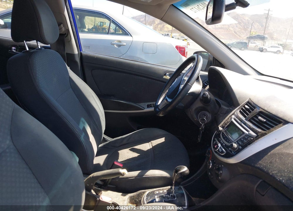 2013 HYUNDAI ACCENT SE VIN: KMHCU5AE6DU096932