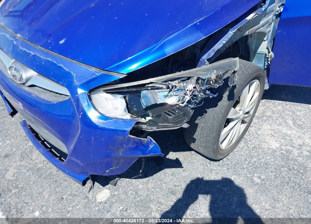 2013 HYUNDAI ACCENT SE VIN: KMHCU5AE6DU096932