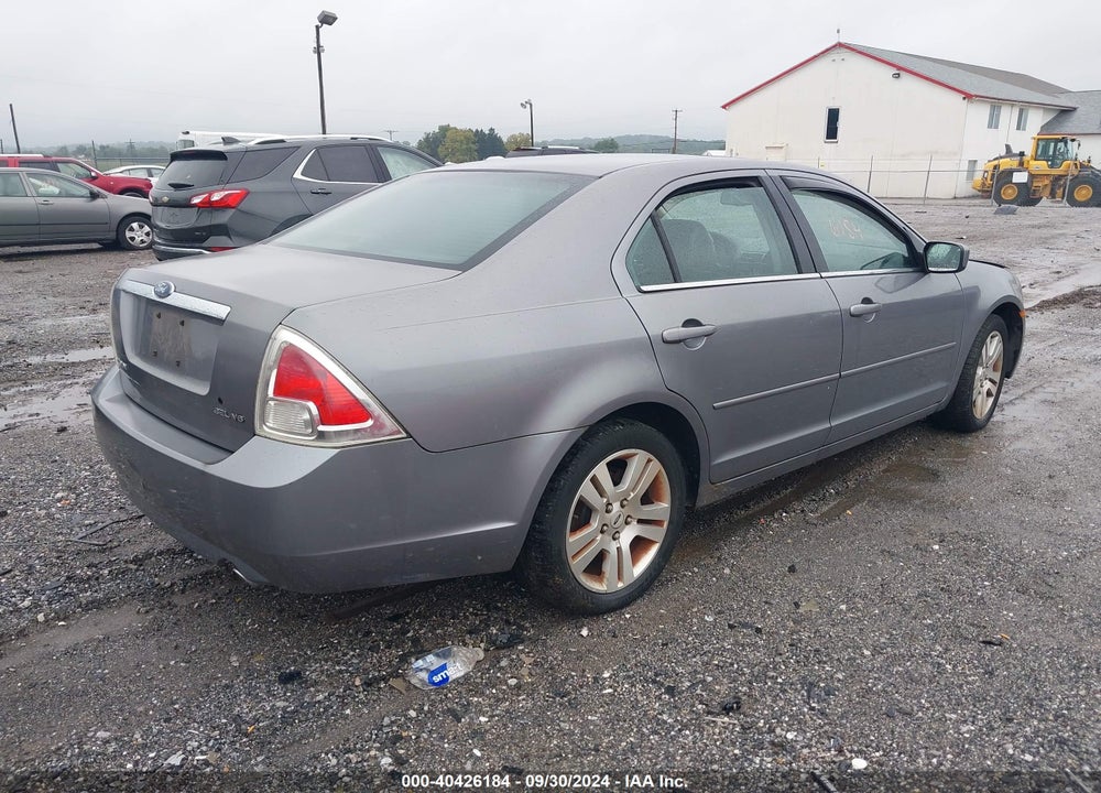 2007 FORD FUSION SEL VIN: 3FAHP08197R105471