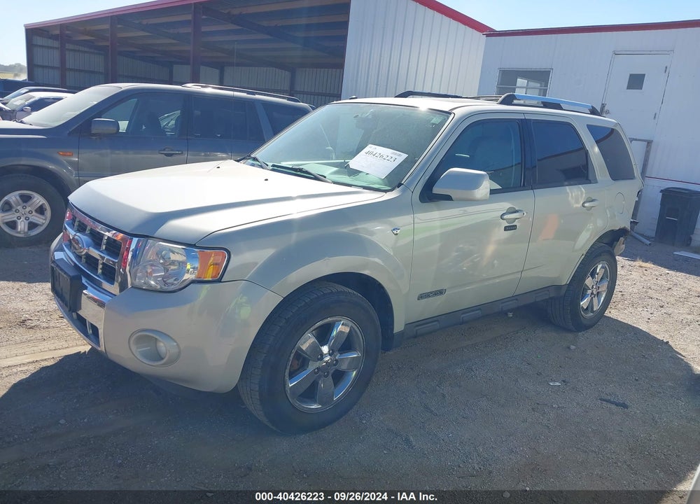 2008 FORD ESCAPE LIMITED VIN: 1FMCU94178KD42338