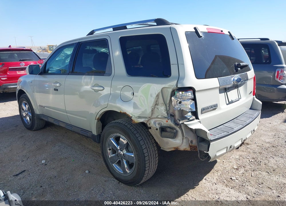 2008 FORD ESCAPE LIMITED VIN: 1FMCU94178KD42338