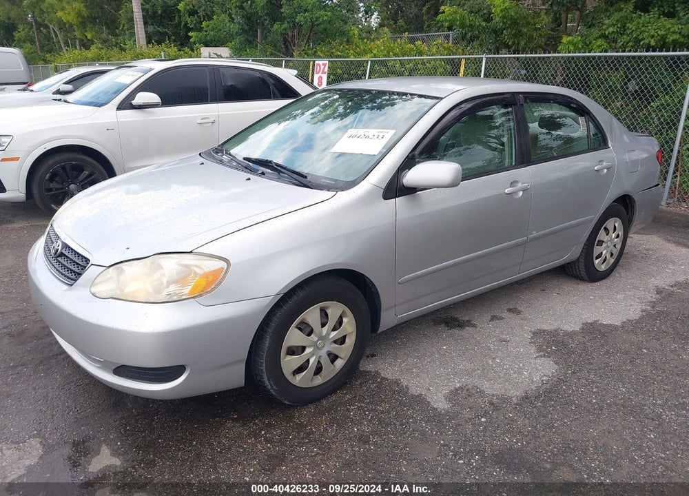 2007 TOYOTA COROLLA LE VIN: 2T1BR30E47C850208