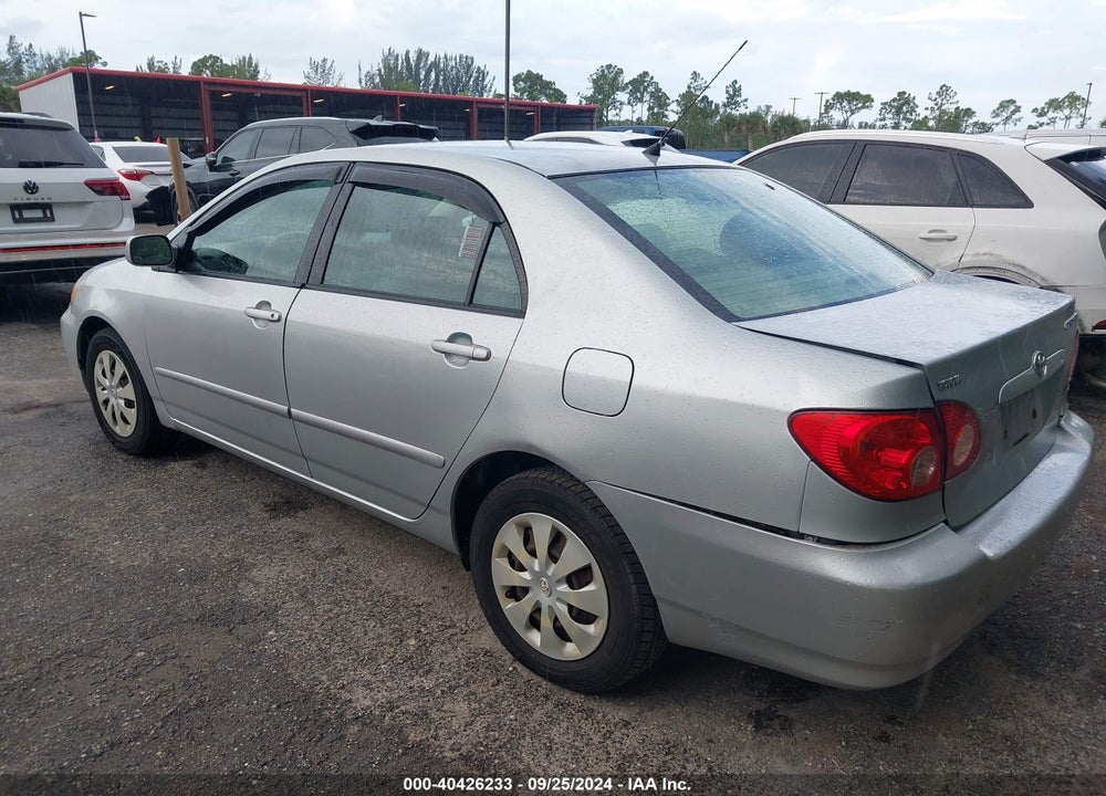 2007 TOYOTA COROLLA LE VIN: 2T1BR30E47C850208