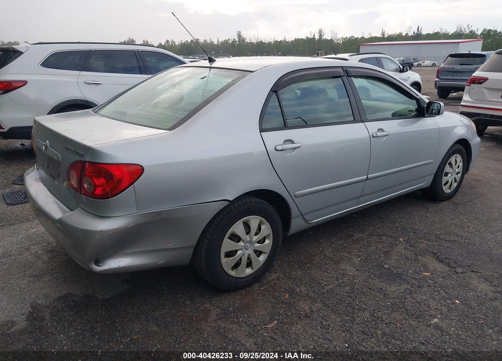 2007 TOYOTA COROLLA LE VIN: 2T1BR30E47C850208