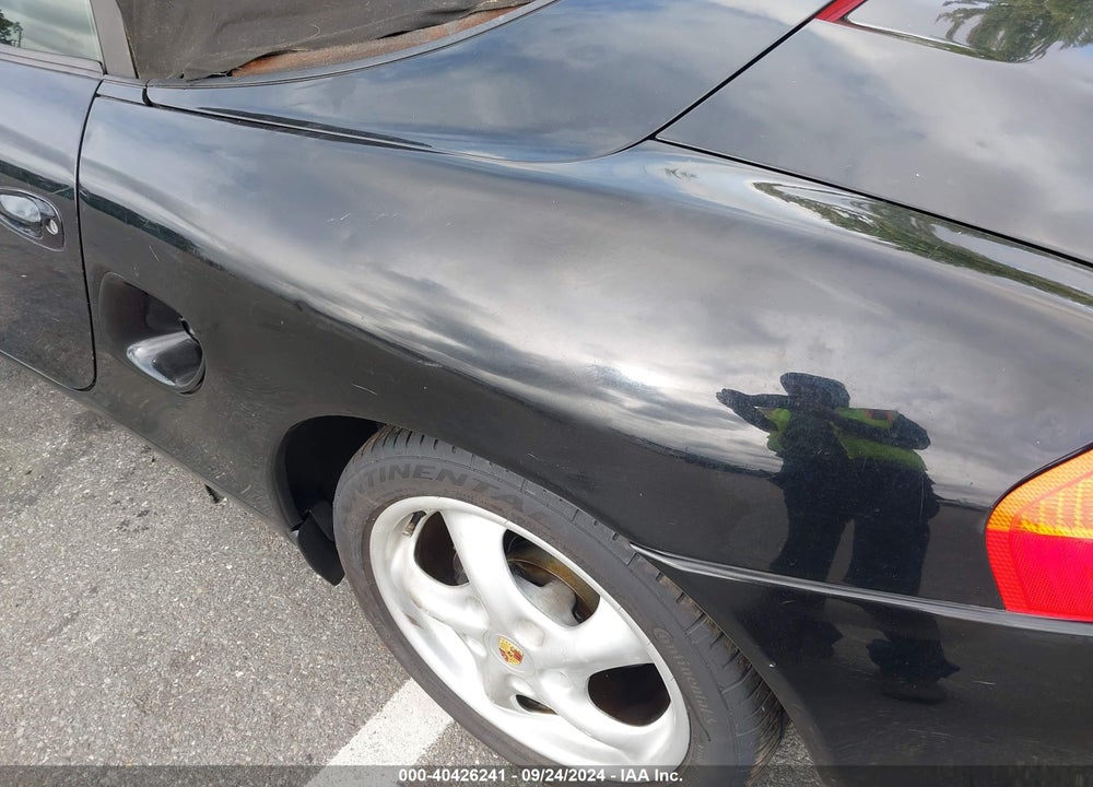 1999 PORSCHE BOXSTER VIN: WP0CA2985XU632834