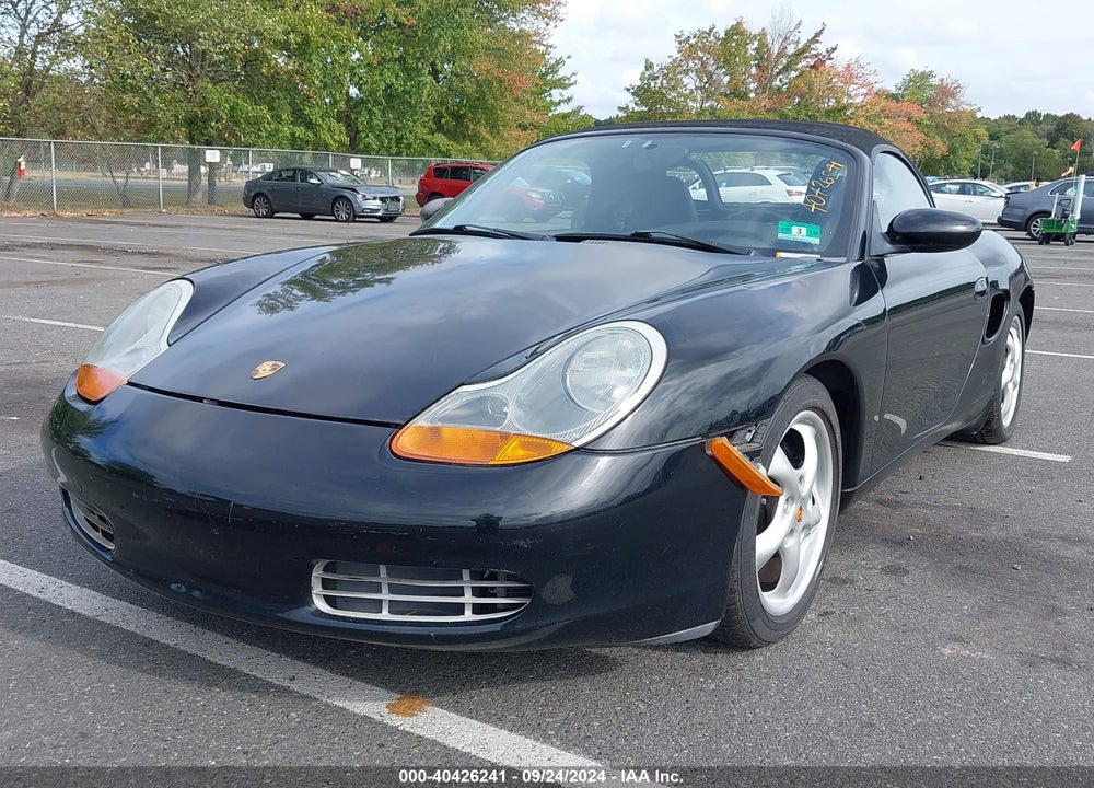 1999 PORSCHE BOXSTER VIN: WP0CA2985XU632834
