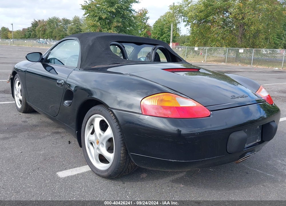1999 PORSCHE BOXSTER VIN: WP0CA2985XU632834