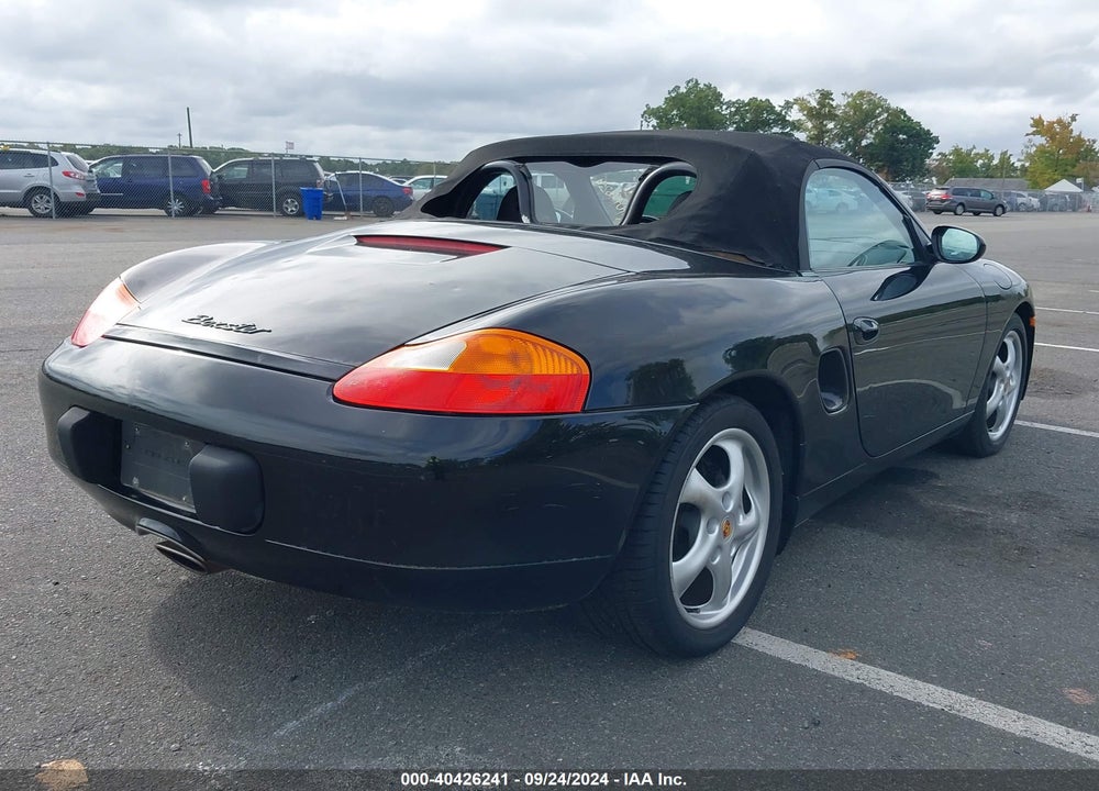 1999 PORSCHE BOXSTER VIN: WP0CA2985XU632834
