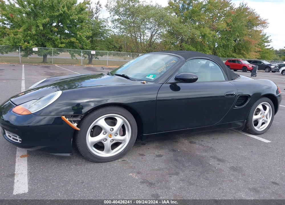 1999 PORSCHE BOXSTER VIN: WP0CA2985XU632834