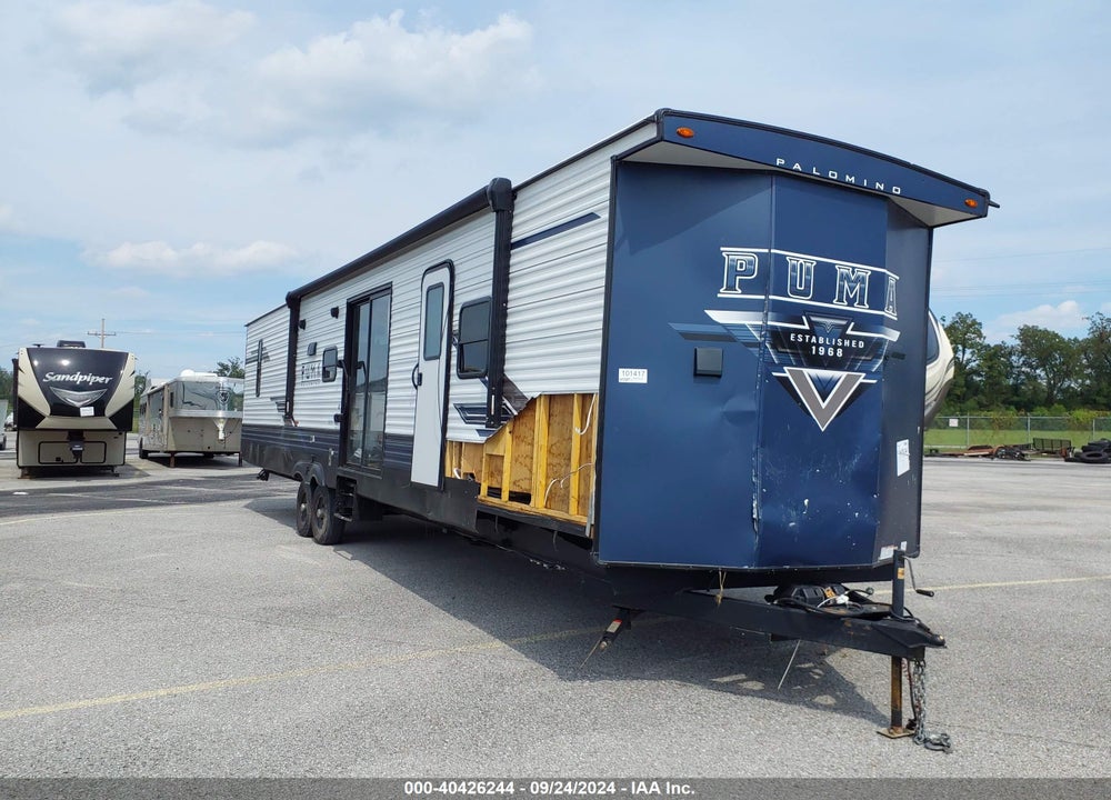 2024 PALOMINO BY FOREST R PUMA SERIES M-39DBT VIN: 4X4TPUR26RP101417
