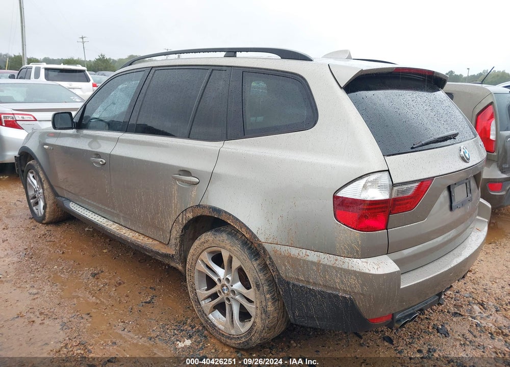 2008 BMW X3 3.0SI VIN: WBXPC93438WJ09069