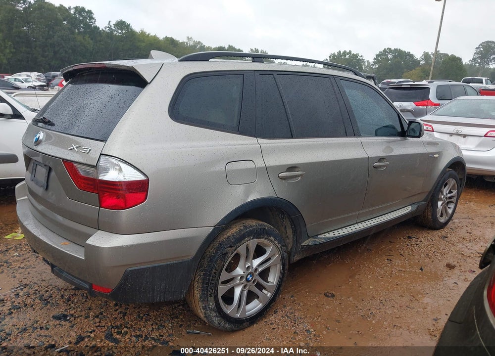 2008 BMW X3 3.0SI VIN: WBXPC93438WJ09069