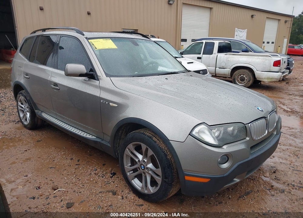 2008 BMW X3 3.0SI VIN: WBXPC93438WJ09069