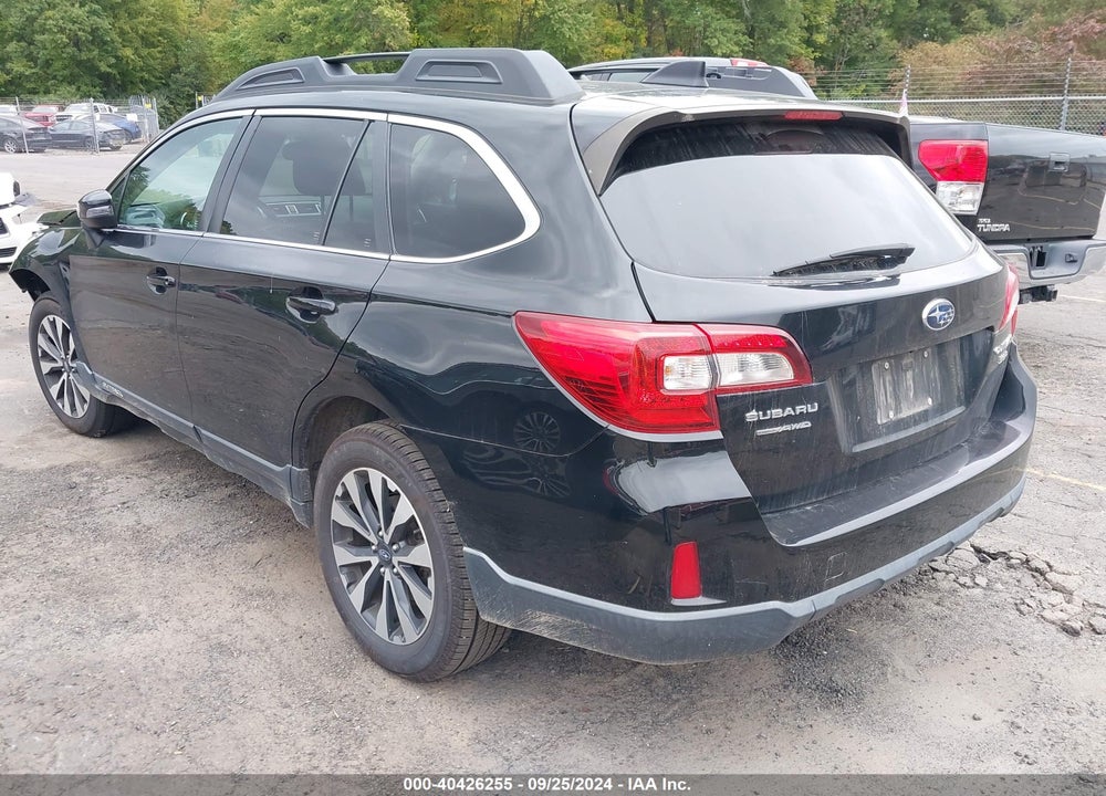 2016 SUBARU OUTBACK 3.6R LIMITED VIN: 4S4BSENC4G3259100
