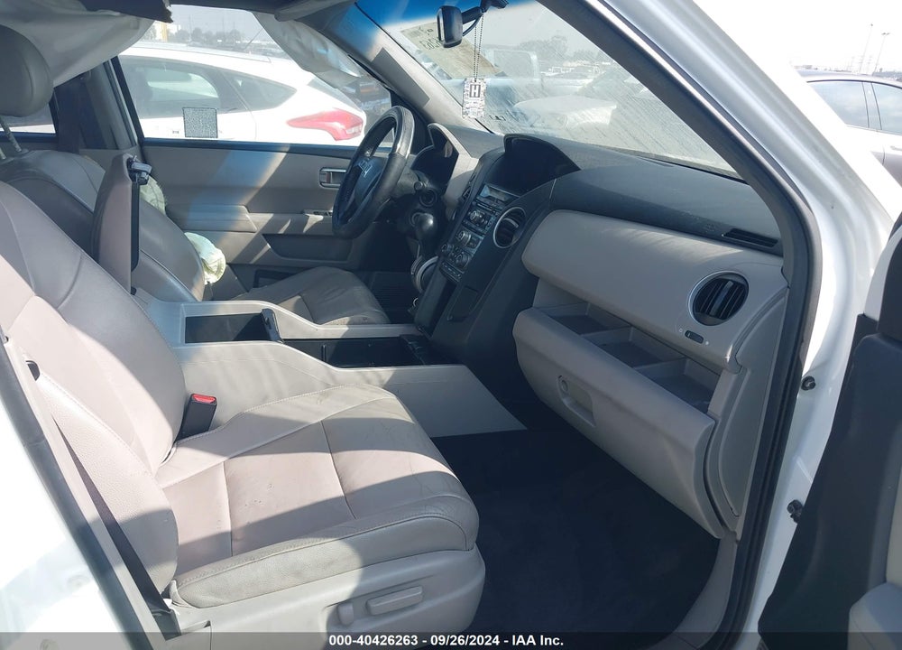 2012 HONDA PILOT EX-L VIN: 5FNYF3H55CB022892