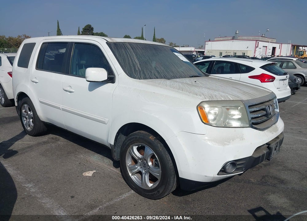 2012 HONDA PILOT EX-L VIN: 5FNYF3H55CB022892
